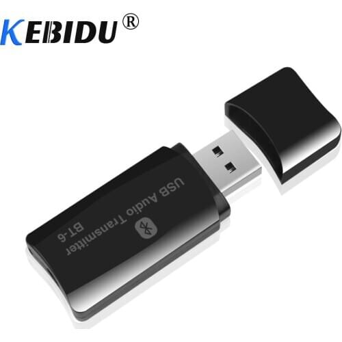 KEBETEME Wireless USB Bluetooth Adapter BT 5.0 Dongle Music Audio Receiver Transmitter for PC Computer USB Bluetooth Handsfree