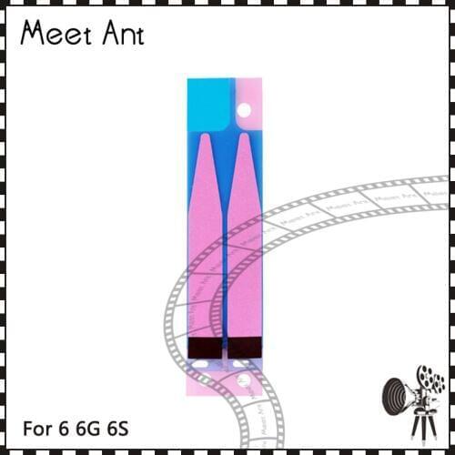 10Pcs/lot High Quality For iphone 6 6G 6 Plus 6S 6S Plus and 7G 7 Plus Battery Adhesive Glue Tape Strip Sticker Repair Parts