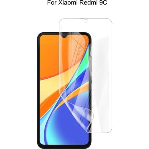 For Xiaomi Redmi 9C Full Cover Soft Hydrogel Film Screen Protector
