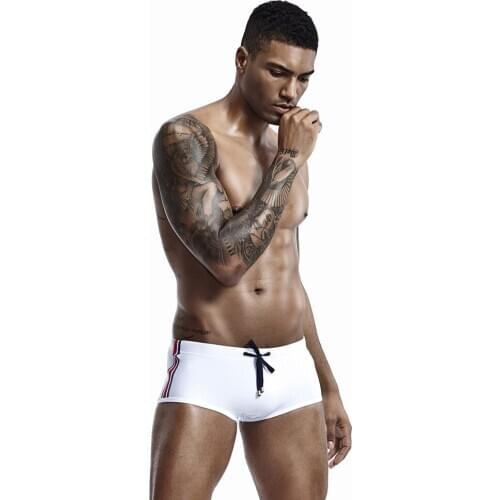 New Arrival Swimsuit Swim Pool Swim Briefs Spa Bathing Trunks Boxer Men Swim Trunks Gay Surf Swim Beach Shorts Gay Shorts Solid