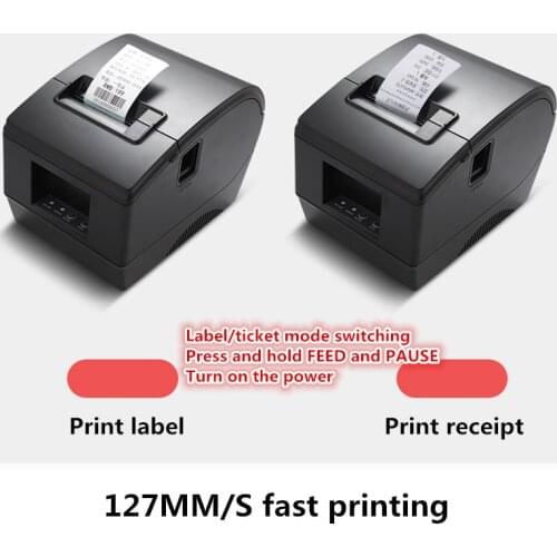 New listing Factory outlets Barcode label printers Thermal clothing label printer Support 58mm printing Label/ticket printing