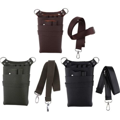 Salon Hair Scissors Bag Hairdressing Pouch Holsters Case Holder Bags for Barbers/Stylists/Hairdressers