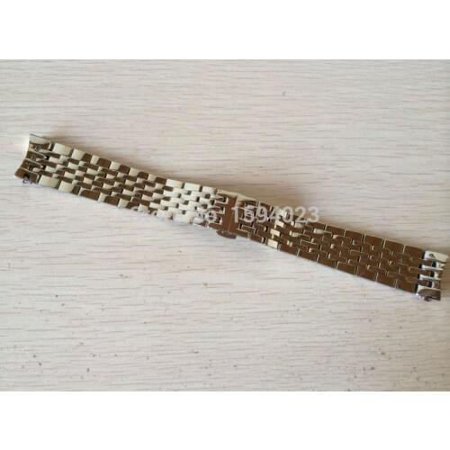 19mm Watch Parts force Locke T41 male strip Solid Stainless steel bracelet strap L264 L164/264-1