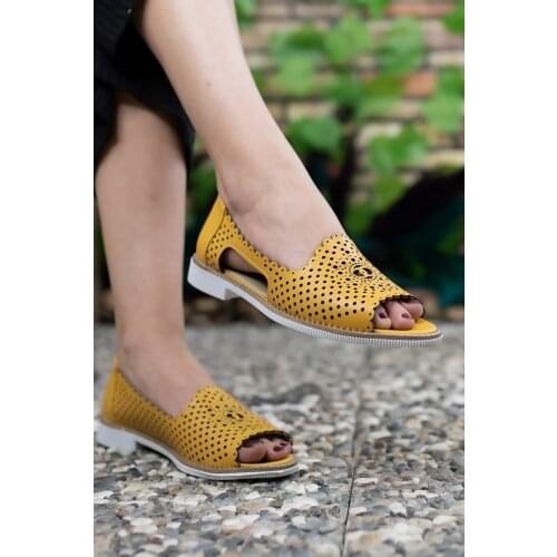 Riccon Women Tan Daily Shoes 'Turkish' Quality 2021 Fashion Design Season Comfort Fast Shipping