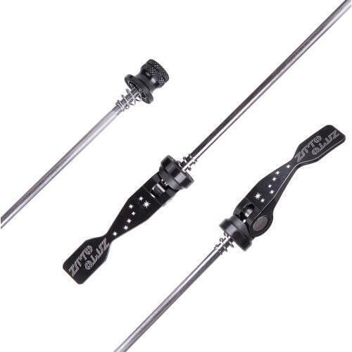 ZTTO 1 Pair Bicycle QR Skewers Ultralight 9MM 5MM Quick Release Skewers 100 135 Reliable Axle for MTB Road Bike