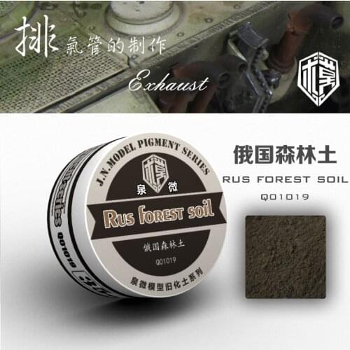 Scenario Modelling Pigment Russian Forest Soil Do Old Powder Effect of Battle Damage Natural Soil Model Special Accessories