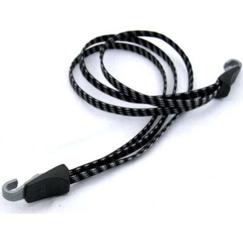 Bike Luggage Carrier Retractable Elastic Band Bicycle Cargo Racks Tied Rubber Straps Rope/Suitcase Band with Plastic hooks