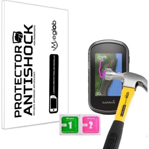 Screen protector Anti-Shock Anti-scratch Anti-Shatter compatible with Garmin eTrex Touch 35