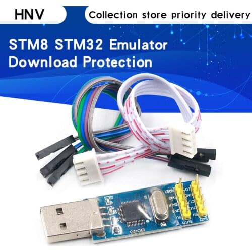 1PCs mini ST-LINK/V2 ST LINK STLINK STM8 STM32 emulator download super protection