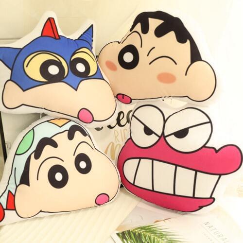 1PC Cartoon Pajama Crayon Shinchan washable Pillow Sofa Cushion Office Napping Pillow Bedroom Decor High Quality Present For Kid