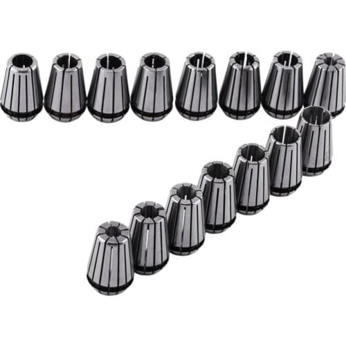 15Pcs/Lot ER20 Spring Collet Spindle Motor Collet Chuck for For CNC Workholding Engraving & Milling Lathe Tool 1-13mm