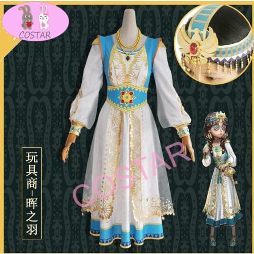 Anime! Identity V Anne Lester Toyman HuiZhiYu Skin Game Suit Elegant Dress Uniform Cosplay Costume Halloween Party Outfit NEW