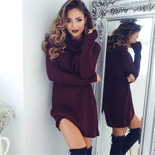 Bigsweety Fashionable Knitted Dresses