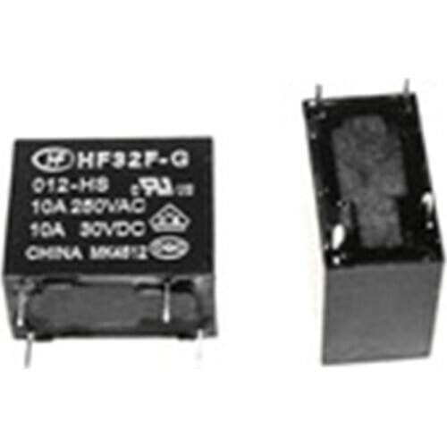 HF32F-G-012-HS HF32F-G 012-HS JZC-32F-G-012-HS 12V 10A 4PIN 2PCS