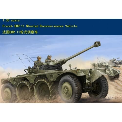 Hobbyboss Hobby Boss model 82490 1/35 French EBR-11 Wheeled Reconnaissance Vehicle plastic model kit