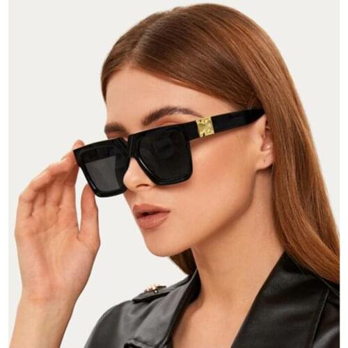 Internet Celebrity Recommend V Style Sunglasses For Women Vintage Sun Glasses Luxury Brand Designer Eyewear Lunette Gafas