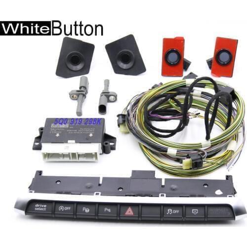 For AUDI A3 8V Manufactured After 2016 8K TO 12 K AUTO Parking KIT PDC PLA 2.0 OPS White BACKLIGHT BUTTON