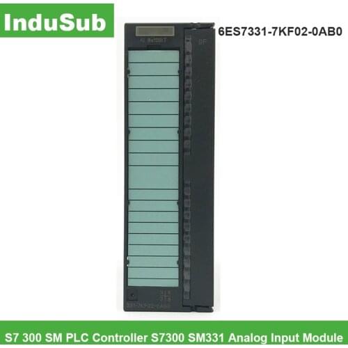 6ES7331-7KF02-0AB0 For Siemens Simatic Step 7 S7 300 SM PLC Controller S7300 SM331 Analog Input Module