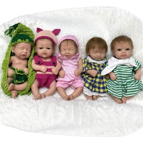 12 Inch Bebe Reborn Doll Full Body Silicone Doll Waterproof Toys Gift for Kids Reborn Dolls for Collection Drop Shipping