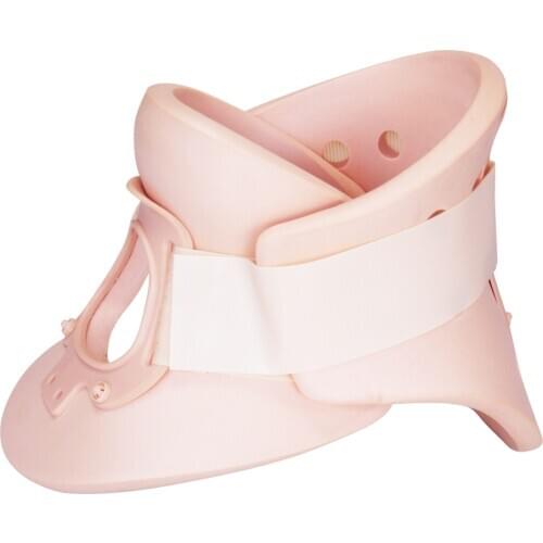Medical cervical support for cervical pain relief, neck orthosis, neck traction, rehabilitation support after neck surgery