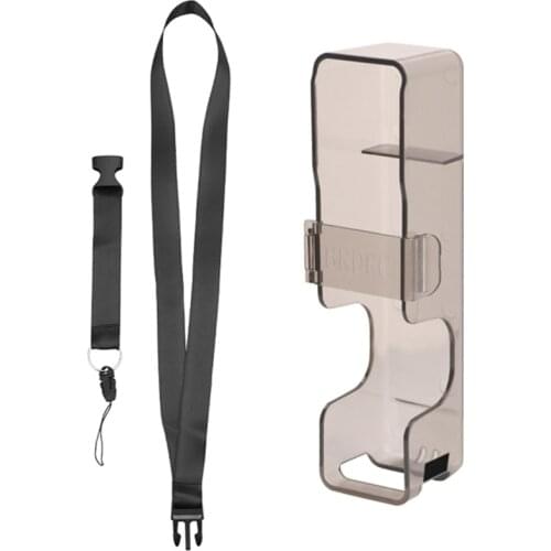 NEW-BRDRC Protective Case Cover Portable Storage Box with Lanyard for FIMI PALM 2 Pocket Gimbal Camera Accessries