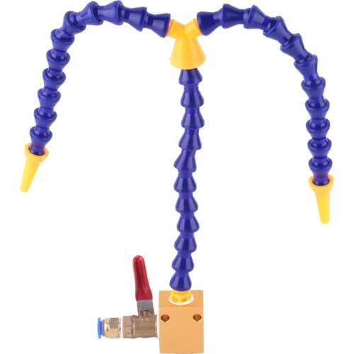 NEW Bidirection Mist Coolant Lubrication Spray System For 8mm Air Pipe CNC Lathe