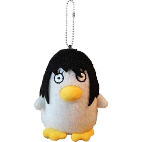 New Kawaii Cute Anime Gintama Elizabeth Plush Keychain Small Pandent Kids Stuffed Toys For Children Gifts 10CM