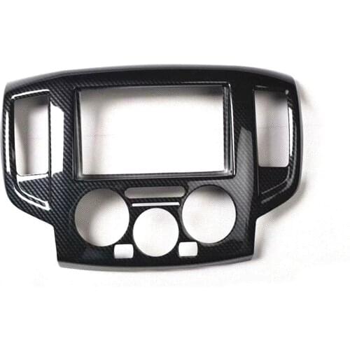 NEW Car Styling For Nissan NV200 2010-2018 Dashboard Central Console Decoration Frame Trim Interior ABS Accessories