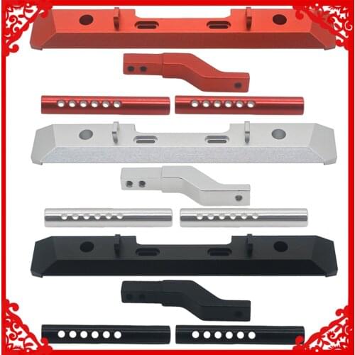 Machined alloy rear bumper set for 1/10 Redcat Gen8 crawler upgraded parts