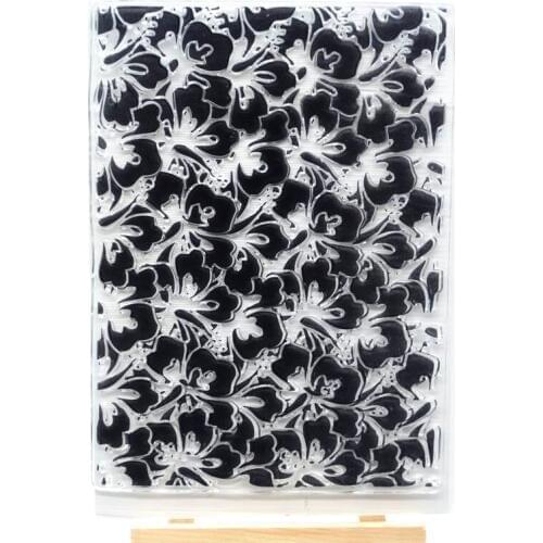 Leaf Background Rubber Clear Stamp for Card Making Decoration and Scrampbooking Happy birthday Clear stamp