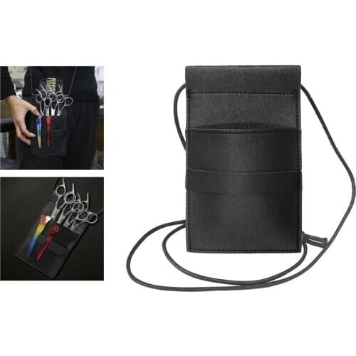 Hair Stylist Scissor Holder Pouch with Adjustable Strap for Hairdressers Holster Bag Salon Tools