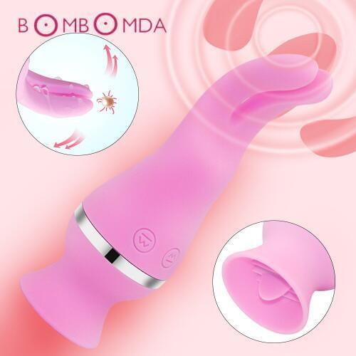 For Women Masturbator Rabbit Dildo Vagina G spot Stimulating VibratorTongue Clitoris Sucking Vibrator Adults Sex Toys Sex Shops