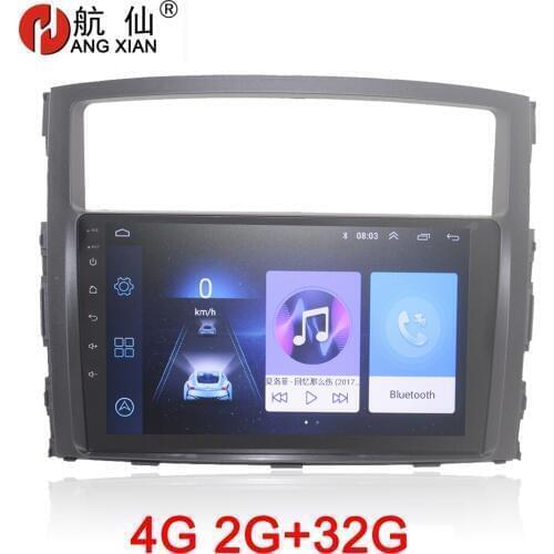 ZHUIHENG 2din car radio for Mitsubishi Pajerao V93 V97 2006-2014 car dvd player gps navi car accessory with 2G+32G 4G internet