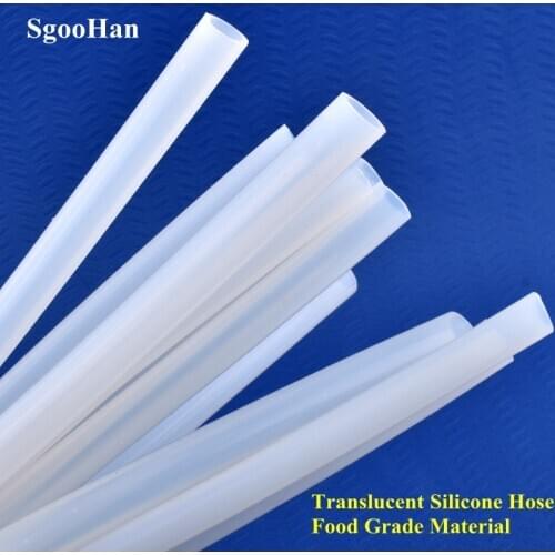 1M Big Size ID.12~38mm Food Grade Clear Transparent Silicone Hose Rubber Tube Aquarium Tank Garden Irrigation Soft Flexible Tube