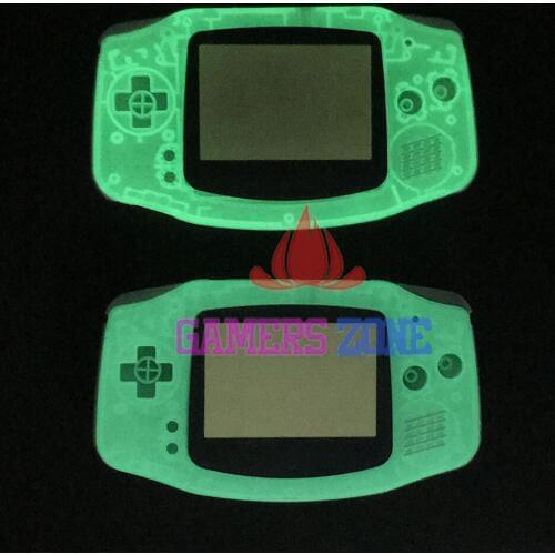 12sets For Gameboy Advance Glow Plastic Houisng Shell Case For GBA Luminous Case Cover