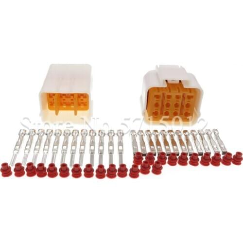 12 Hole 6195-0149 6195-0152 Waterproof Automotive Connector Sealed Plug Female Male Socket For Honda Nissan