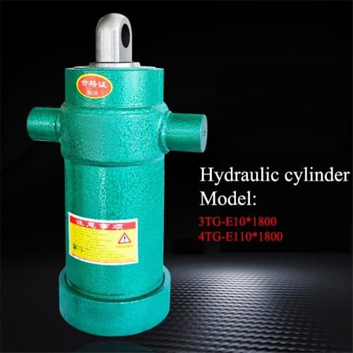 3TG/4TG-E110*1800 One-way Heavy-duty Sleeve Hydraulic Cylinder Multi-section Lifting Accessories Hydraulic Top 16MPA M20*1.5