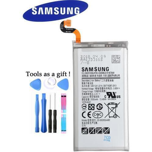 For Galaxy S8 Plus G955 G955F G955A G955T G955S G955P Samsung Original Battery 3500mAh EB-BG955ABE Phone Batteries +TOOLS