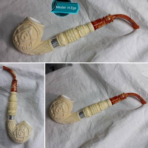 Big mason meerschaum pipe turkish meerschaum pipe smoking tobacco
