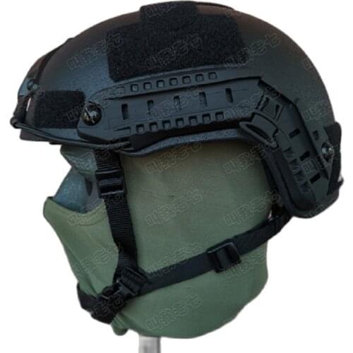 Fast FRP Tactical Training Helmet With Helmet Cover Medium Protective Mountaineering Helmet