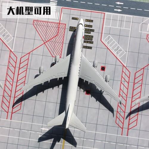 One piece 1/400 Airport Passenger aircraft runway model PVC parking apron pad for airliner plane model aircraft scene display