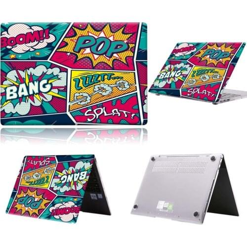 Fasion PVC Laptop Case For Huawei MateBook 13/13 AMD Ryzen/14/D14/D15/X 2020/X Pro/Pro 16.1/Honor MagicBook 14/15 Art Hard Shell