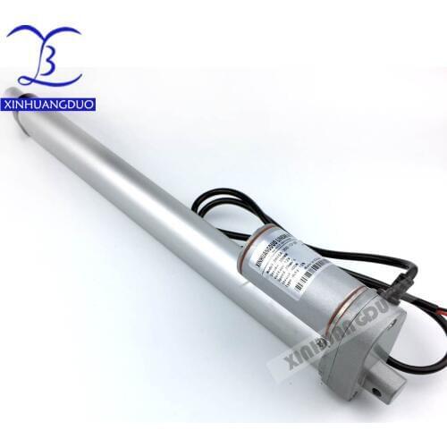Electric Linear Actuator 12V/24V DC Motor 300mm Stroke Linear Motion Controller 100/200/300/500/600/750/800/900N