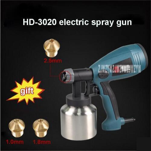 HD-3020 Electric Spray Gun Painting Machine High-quality Latex Painting Tool Paint Spraying Machine 220V 500W 800ml 0.1-0.2bar