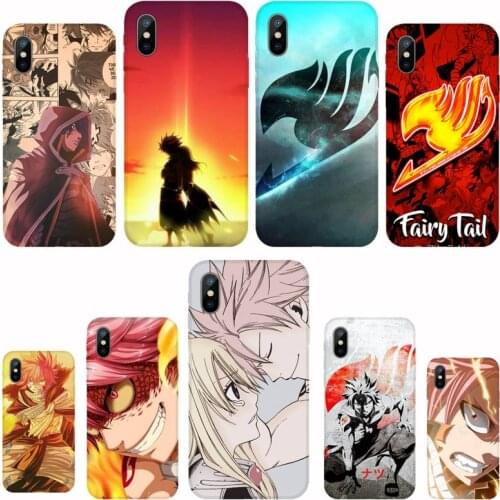 Fairy Tail Anime Phone Case For iphone 12 5 5s 5c se 6 6s 7 8 plus x xs xr 11 pro max