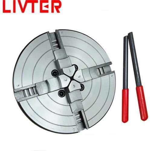 LIVTER 6 inch 4 jaw lathe chuck / central machinery wood lathe chucks