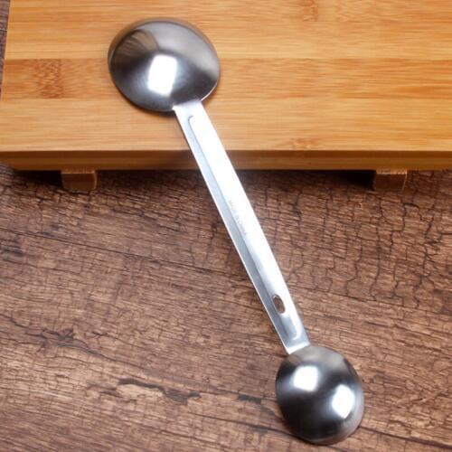 Stainless Measuring Spoon Tea Cooking Baking Measure Scoop Cup Kitchen Coffee F20173526