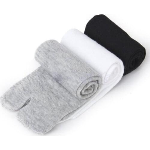 3 Pairs Men and Women Summer Unisex Two Finger Socks Japanese Harajuku Two Toe Sock Home Floor Two Finger Socks