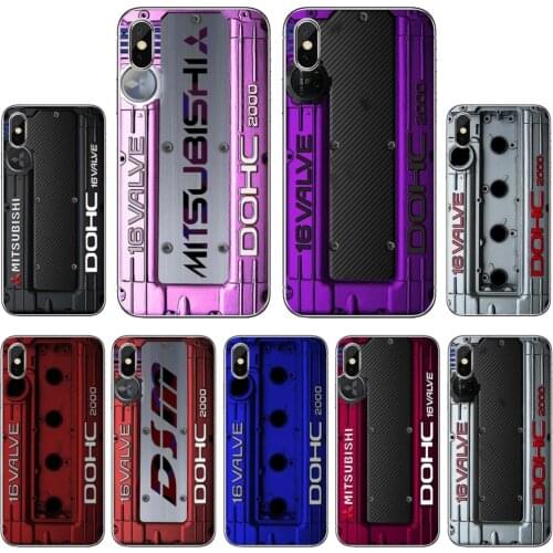 For Sony Xperia XA Z3 Z5 XZ1 XZ2 Z Z1 Z2 compact M2 M4 M5 C4 C6 E3 T3 Silicone Case Cover 4g63-MITSUBISHI-Valve-COVER