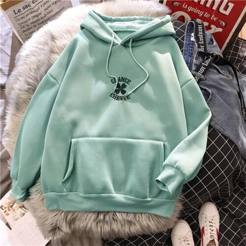 Nowsaa Women Hoodie Sweatshirt Hoodie Korean Tracksuit Autumn Winter Harajuku E-girl Punk Goth Men Loose Vintage Cute Japanese